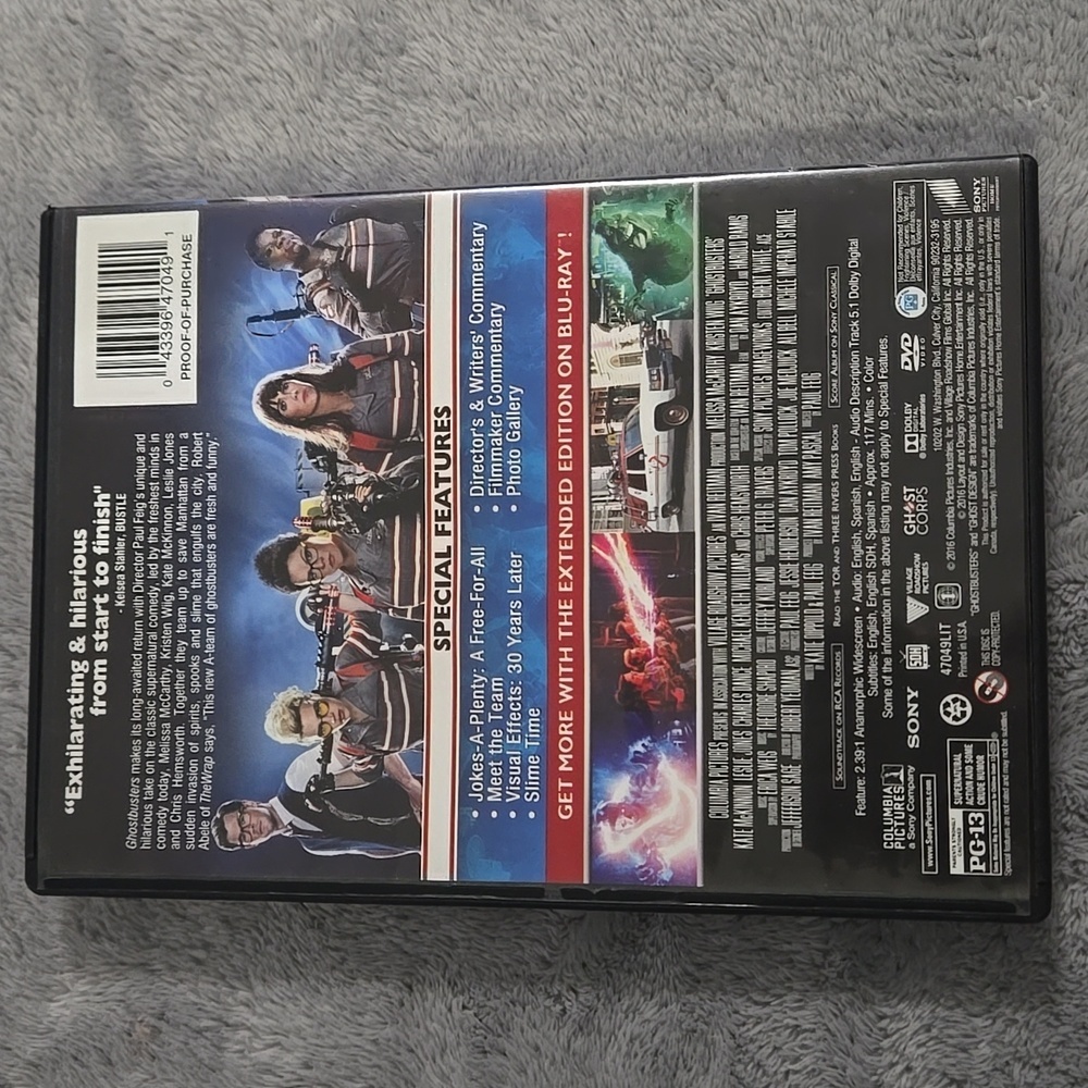 Ghostbusters: Answer the Call DVD - Picture 2 of 3